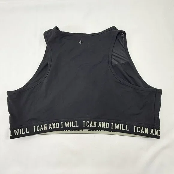 Torrid Active Yoga Sports Bra Crop Top Plus 4 4X Racerback Workout Gym Fitness - Picture 2 of 11